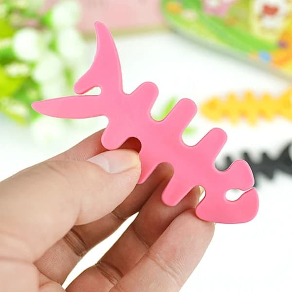 100/200 stk Fishbone Cable Organizer Headset Cord Manager S200Pcs