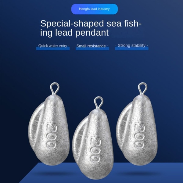 Fiskeledningssänkare Fiskeviktsänkare 200G-1PC 200G-1PC 200g-1pc