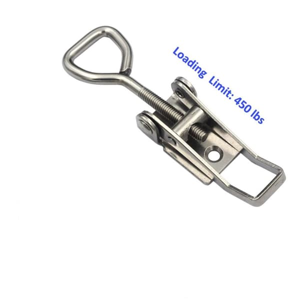 4-pack Spännlås Draghaspar Snabbkoppling Hand