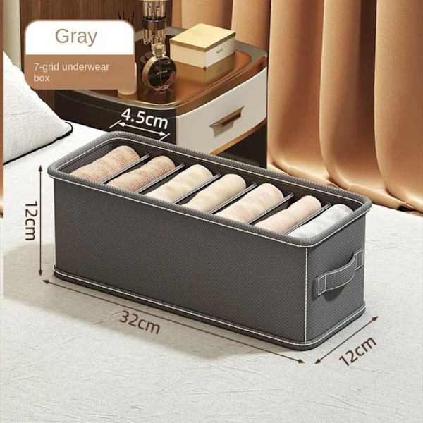 Underkläder Förvaringsbox Byxor Klassificering Låda BEIGE 7 7 Beige 7-7