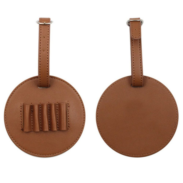 Golf Tee Bag Golf Tee Oppbevaringsveske BRUN brown