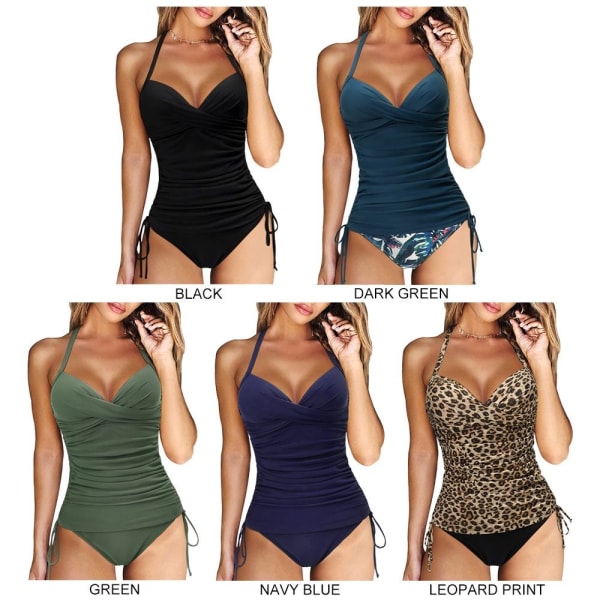 Badedragt Todelt badedragt LEOPARD PRINT M leopard print M