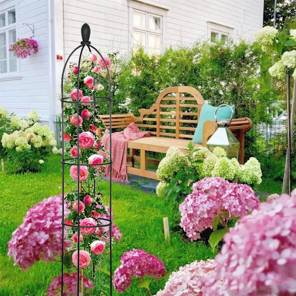 Have Trellis Metal Plant Support SORT Black