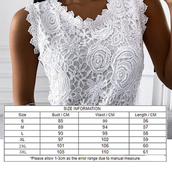 Naisten topit T-paita Vest Tee WHITE S white S