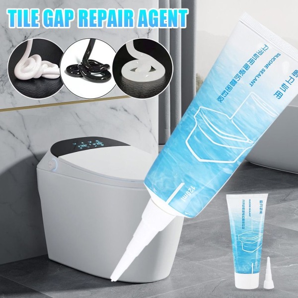 Tile Gap Repair Agent Badeværelsesmaling HVID White