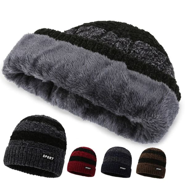 Herre Hat Head Wrap GRÅ grey