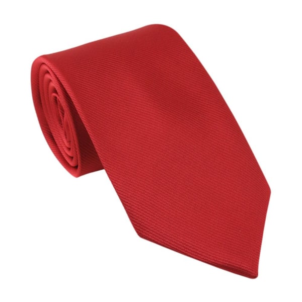 8 cm Herr Slips Cravat RÖD Red