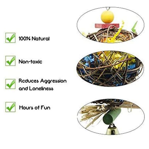 Sepaktakraw Bird Lelut 2kpl 2kpl 2Pcs