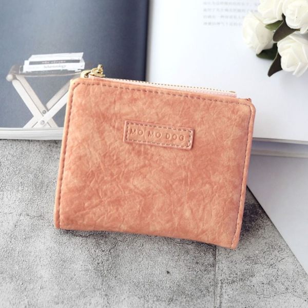 Pienet lompakkovetoketjulliset korttikotelot TUMMAN PINK dark pink