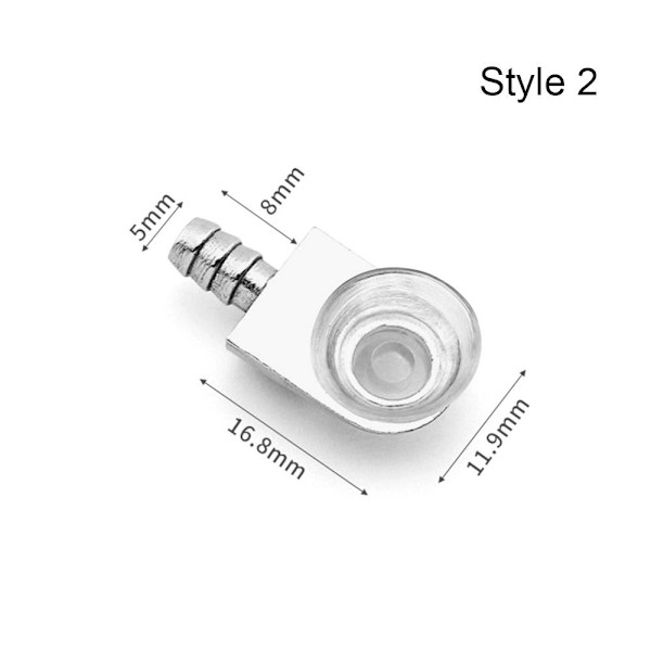 10 stk/pakke Hyldestøtte glasholder 10 STK STYLE 2 10 STK STYLE 10Pcs Style 2