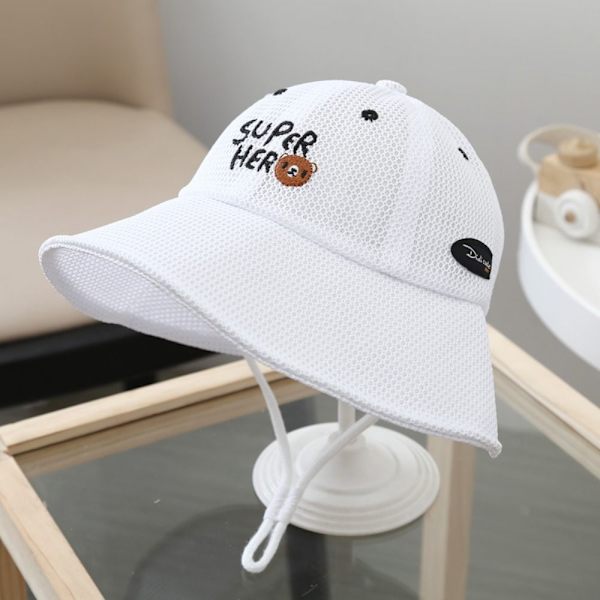 Fisherman Caps Outing Hat VALKOINEN White