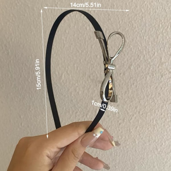 Sløyfe Hårbånd Hårbøyle LITEN SLØYEKLEPS LITEN SLØYEKLIPP Small Bow Clip