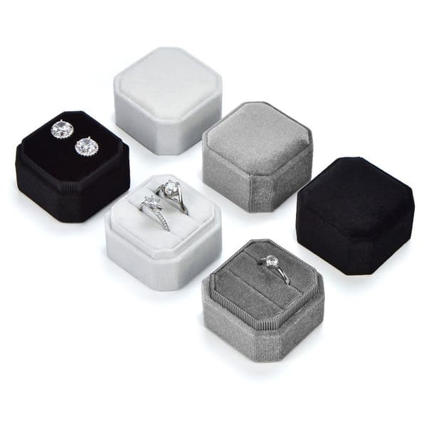 Smyckeskrin Dubbelring Case VIT white