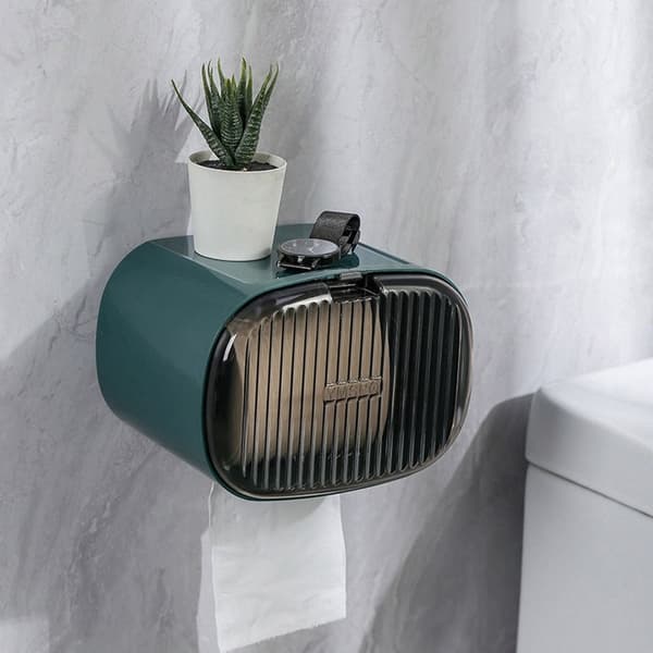 Toiletpapirholder Tissue Box GRØN Green