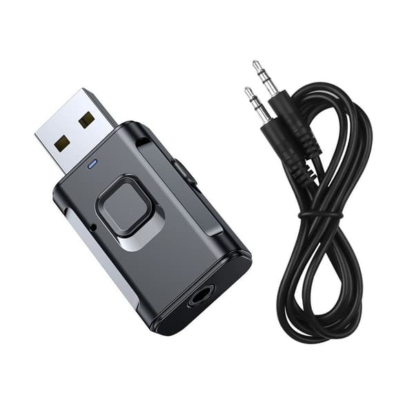 Audio Receiver Sender Bluetooth 5.0 black