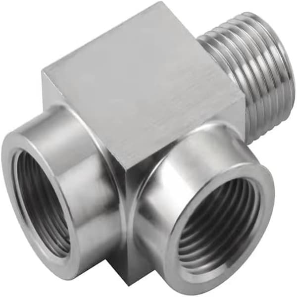2 STK Pipe Fitting Street Tee Mann Run Tee 2PCS