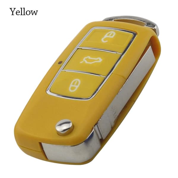 Fjärrnyckelskal Case GUL Yellow