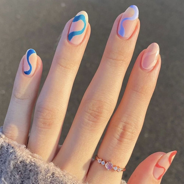 False Nails Round Head 2 2 2
