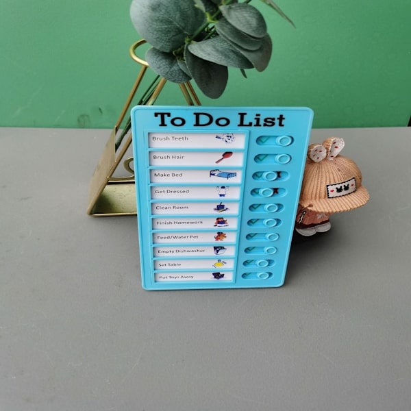 4 stk. Tjeklistetavle Checkliste Memo Board Chart Memo