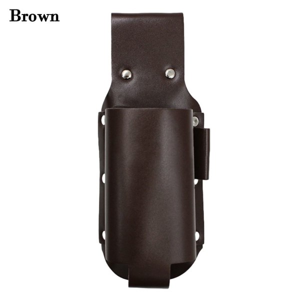 Utendørs henge/vandring Camping bærbar flaskeholder BRUN Brown