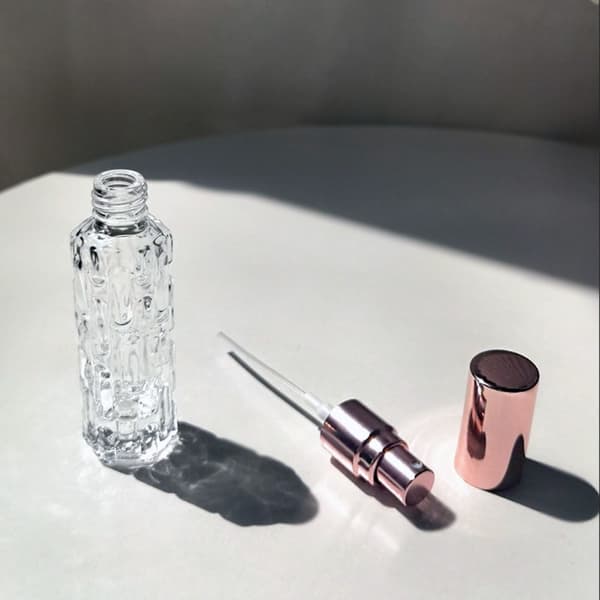 2 kpl Suihkepullo Hajusteannostelijapullo RUUSUKULTA Rose Gold