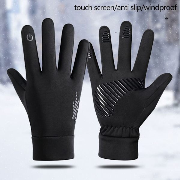Varma thermal Ridhandskar SVART XL black XL