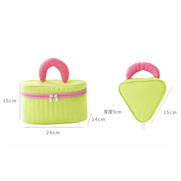 Triangel Makeup Bag Kosmetikväska LILA 2 2 purple 2-2
