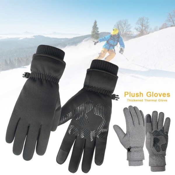 Pehmokäsineet Lumilauta Ski Gloves MUSTA black