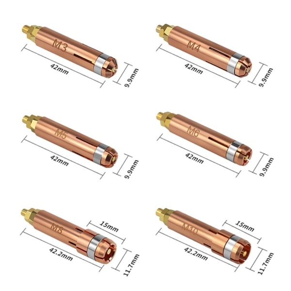 Collet Chuck Svejsebrænderstuds M3 M3 M3