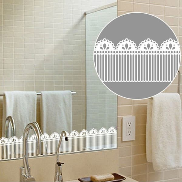 Tapet Border Transparent Window Sticker