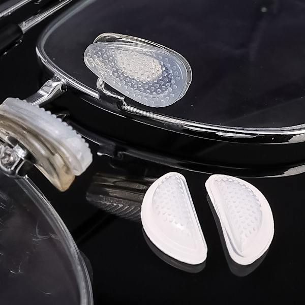 10 par nesestøttebriller Neseputer D STYLE-SORT D D Style-Black