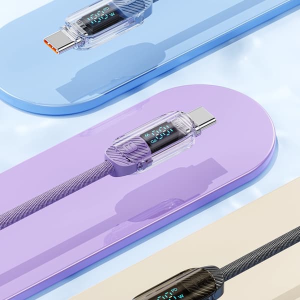 Mobil datakabel Laddkabel BLÅ 2M Blue 2m