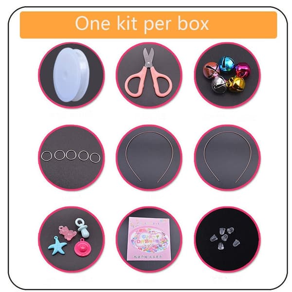 Tyttöjen tee-se-itse set Art Craft 2 2 2