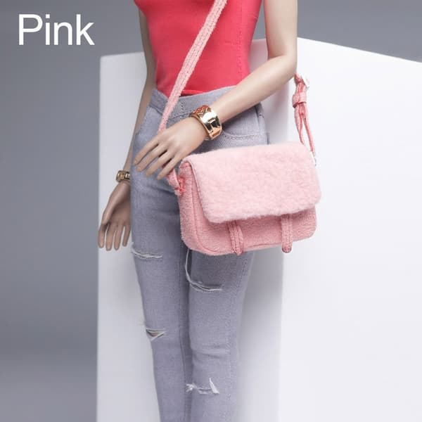 Docktillbehör Dockor Ryggsäck ROSA Pink