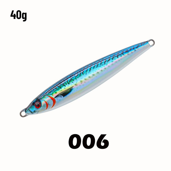 Metal Fishing Lure Jig Agn 40G006 006 40g006