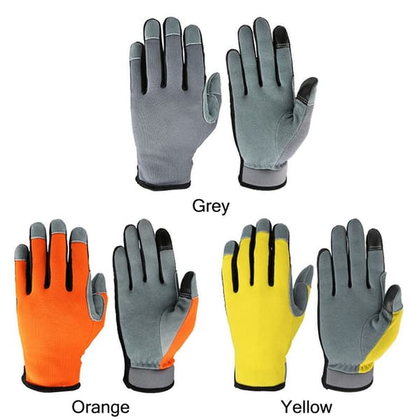 Arbejdshandsker Touch Screen Handsker GRÅ M M Grey M-M
