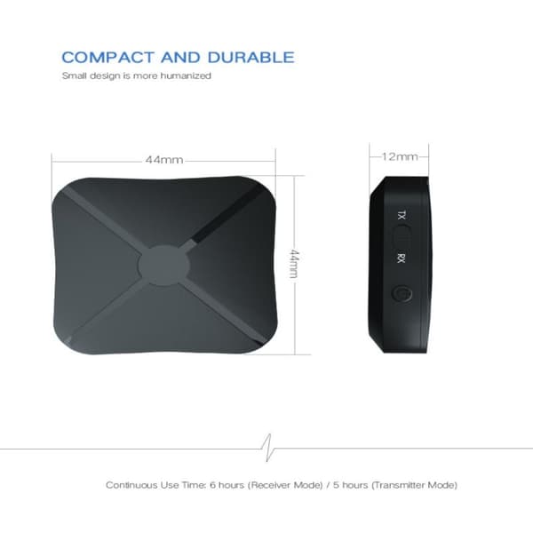Trådløs Bluetooth Audio Receiver Stereo Audio Receiver USB KN319