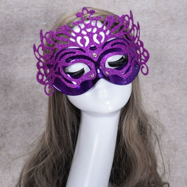 Party Mask Halloween Mask LILLA LILLA Purple