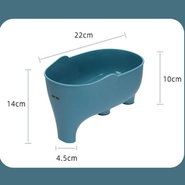 Elephant Drain Basket Hedelmä- ja vihanneskori VIHREÄ green