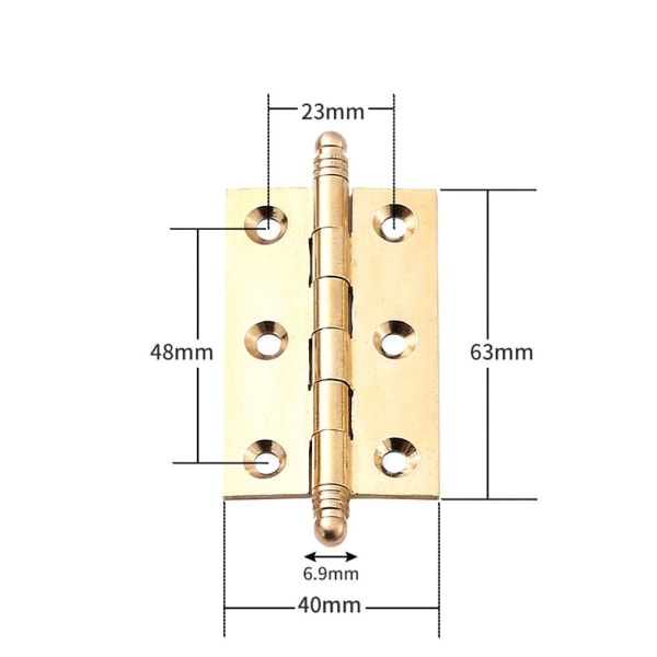 Dørhængsler Krydshængsel STIL 2-2,5" STIL 2-2,5" Style 2-2.5inch