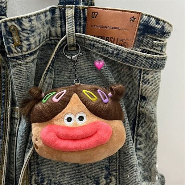 Sausage Mouth Potato Pehmo-nukke avaimenperäpussin koristeet 4 4 4