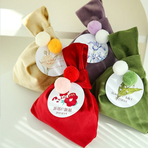 Godispåse Godispåse ROSE RED 2ST 2ST rose red 2pcs-2pcs