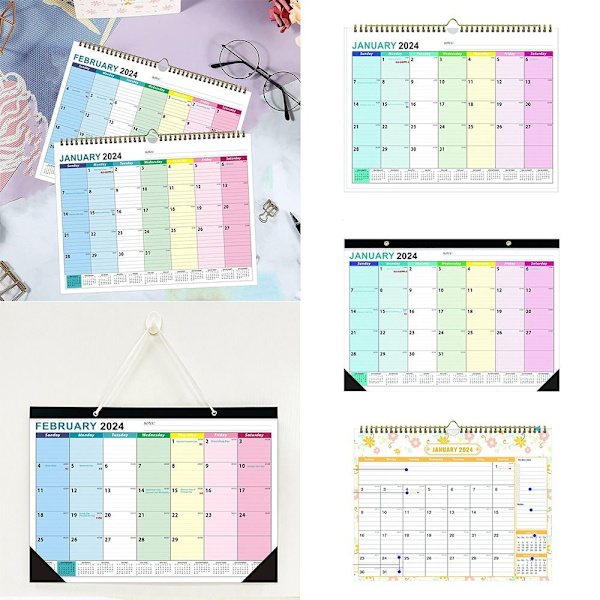 Engelsk Väggkalender Väggkalender 2 2 2