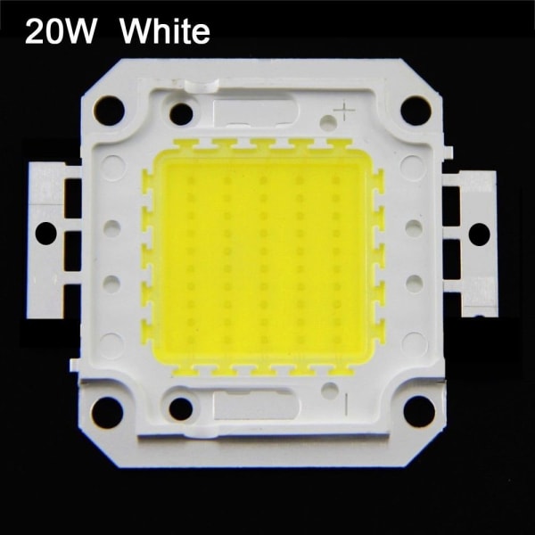 LED Chip Beads Lamp Beads 20WWHITE WHITE 20Wwhite