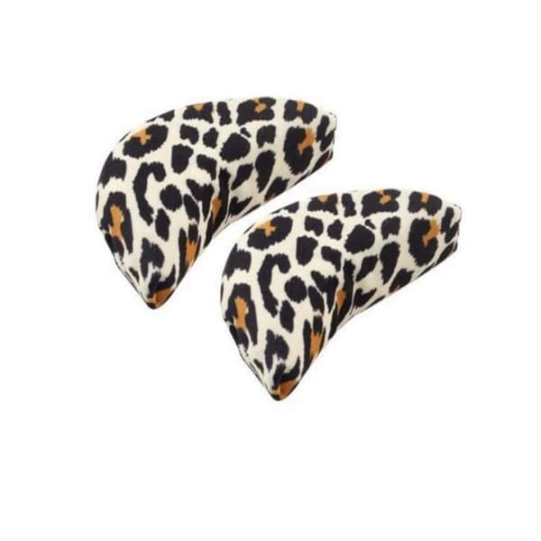 Svamp Justerbar Skofyller Høye hæler Toe Plug LEOPARD Leopard
