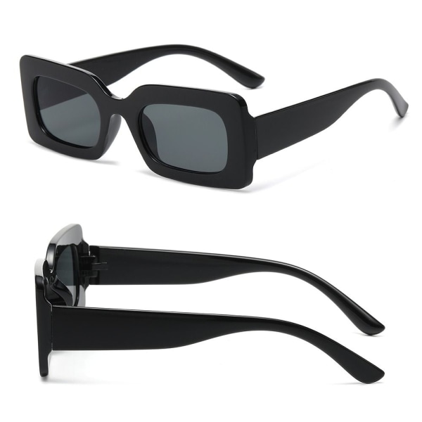 Rektangulære solbriller Y2K solbriller C10 C10 C10