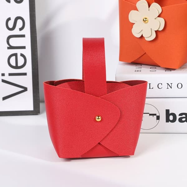 2 Stk Candy Box Håndtaske Box BEIGE Beige