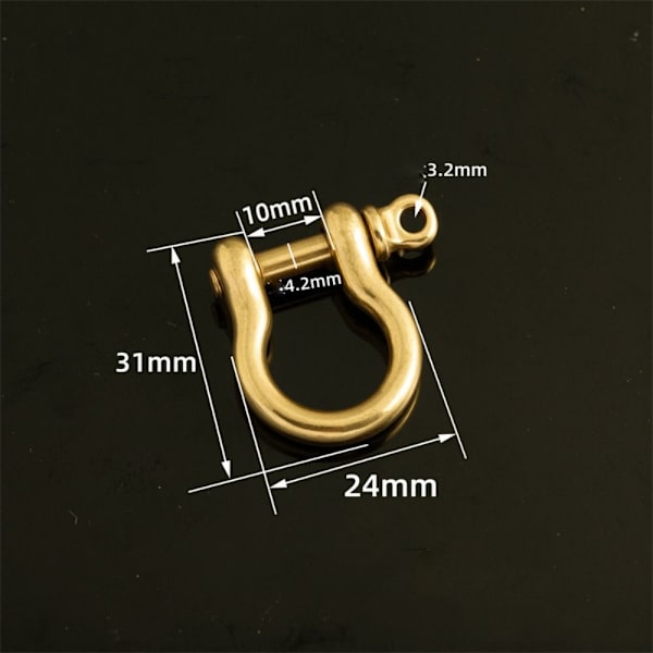 Karabiini D jousen niitit 10 MMSTYLE 1 STYLE 1 10mmStyle 1