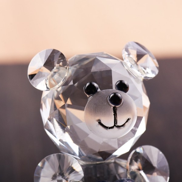 Crystal Baby Bear Figur Collection Crystal Bear Figurine