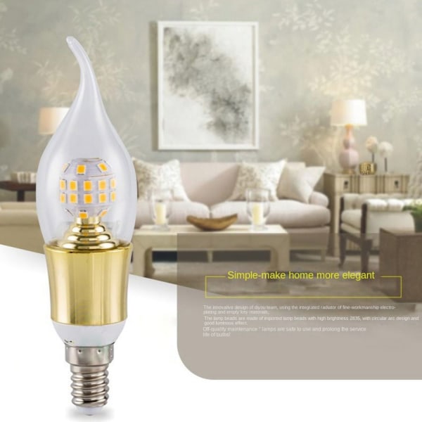 MiniCrystal pære LED pære 5W TIP HEAD 5W TIP HEAD 5W Tip Head
